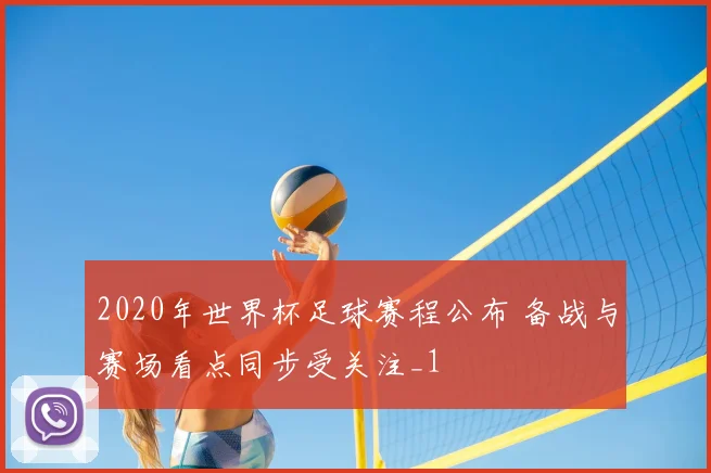 2020年世界杯足球赛程公布 备战与赛场看点同步受关注_1