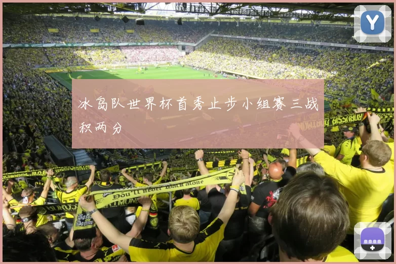 冰岛队世界杯首秀止步小组赛三战积两分